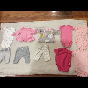 Carter Brand NewBorn Baby Clothes (0-3)Month